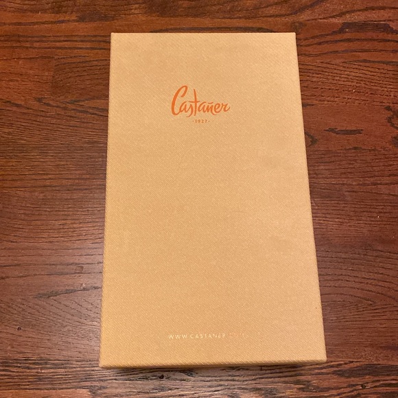 Castaner New in Box Cream and Ivory Espadrille Wedge Sandal Size 39 (USA 8) - Picture 7 of 8